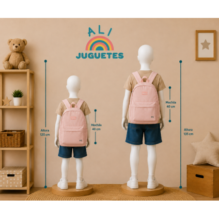 Mochila Escolar Tandem One Rosa