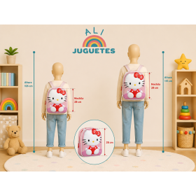 Mochila Hello Kitty 3D 28 Cm De Vuelta al Cole 2