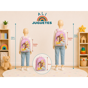 Mochila Infantil Princesas 3D De Vuela al Cole 2