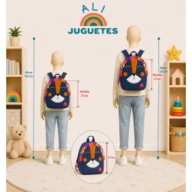 Mochila Infantil Rey de la Jungla 2