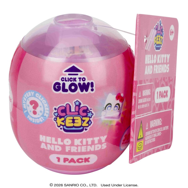 Clickeez Hello Kitty & Friends Pack De 1