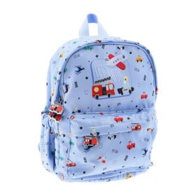 mochila infantil tiny motor aurea