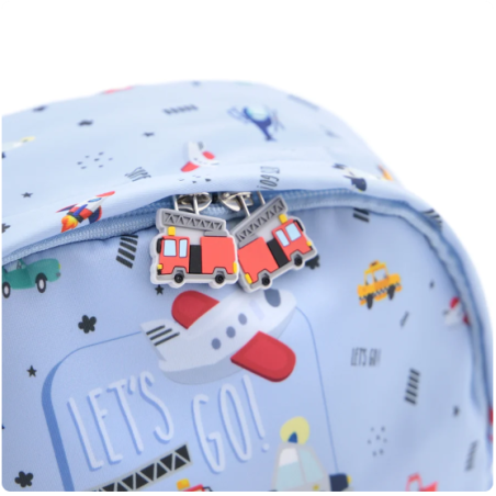 Mochila Infantil Tiny Motors 28cm