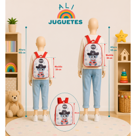 MOCHILA PEQUEÑA B4U PIRATES  2