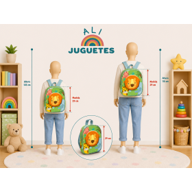 MOCHILA 3D IN TO THE JUNGLE  2