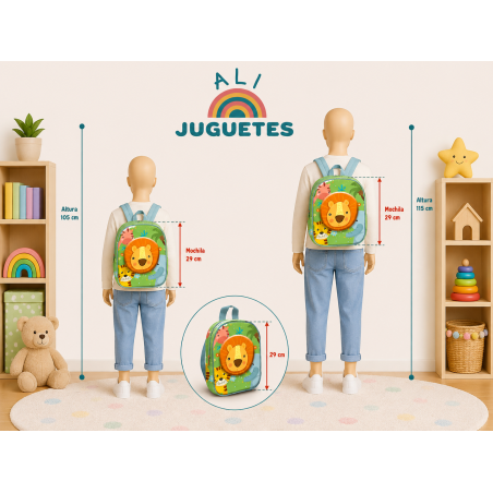 MOCHILA 3D IN TO THE JUNGLE