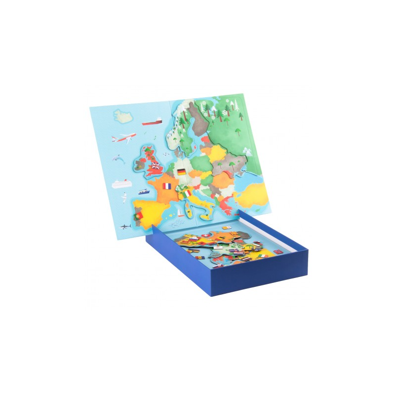 Puzzle Magnético Banderas de Europa Apli Kids