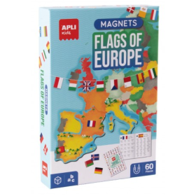 Puzzle Magnético Banderas de Europa Apli Kids