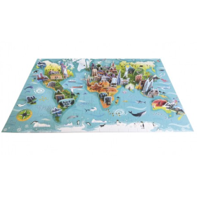 Puzzle 3D Monumentos del Mundo 240 Piezas Apli Kids 2