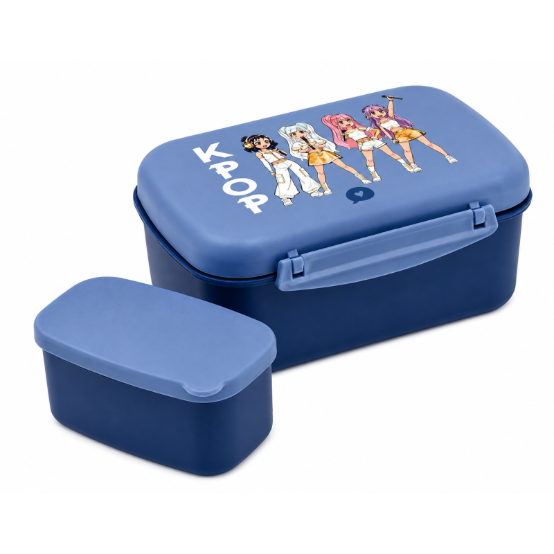 Fiambrera Térmica K-Pop Dark Blue De Aurea