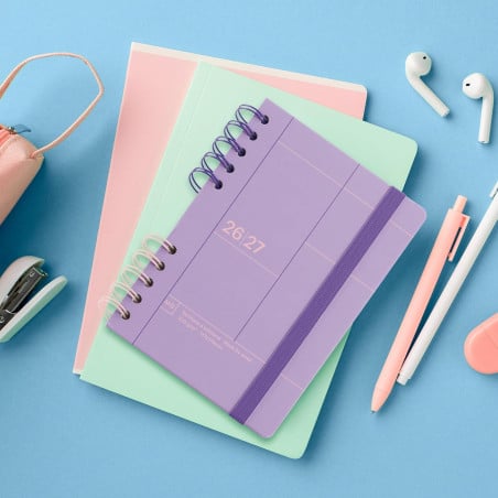 Agenda Escolar 26/27 A6 Miquelrius Malva Back To Basics