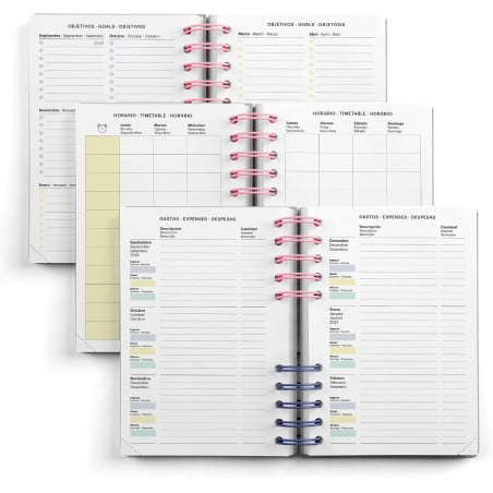 Agenda Escolar 26/27 A6 Miquelrius Verde Back To Basics
