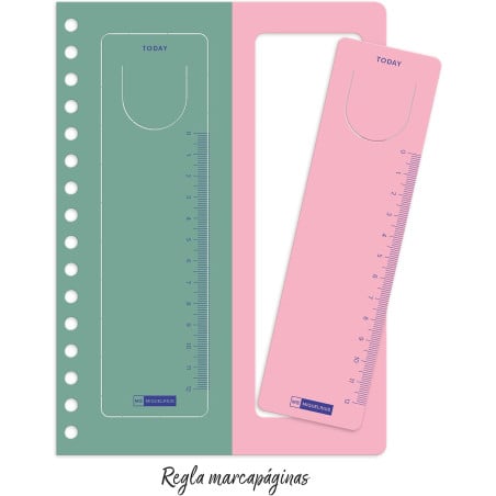 Agenda Escolar 26/27 A6 Miquelrius Verde Back To Basics