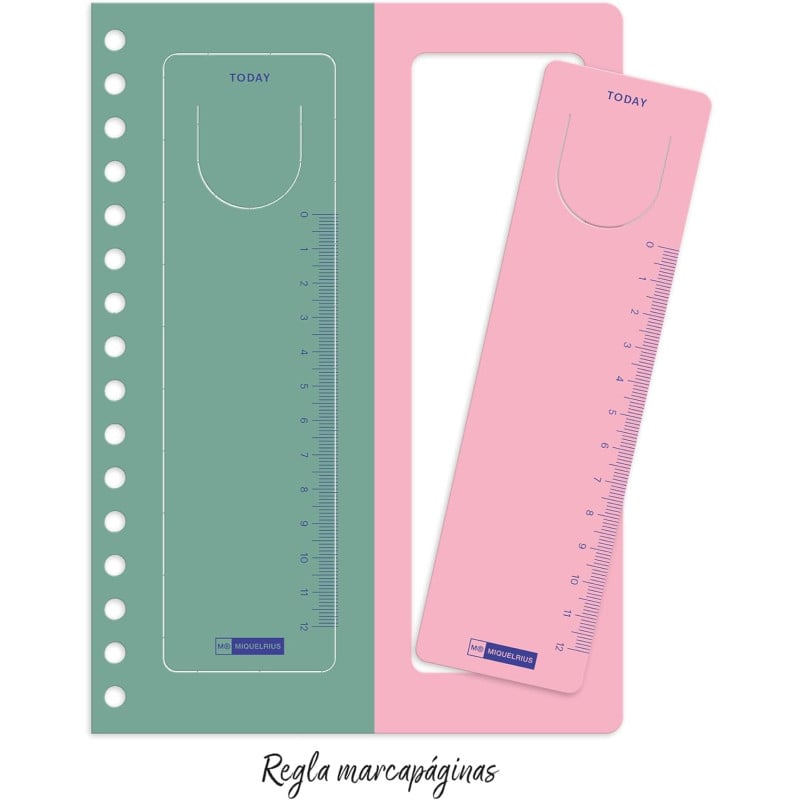 Agenda Escolar 26/27 A5 Miquelrius Verde Back To Basics