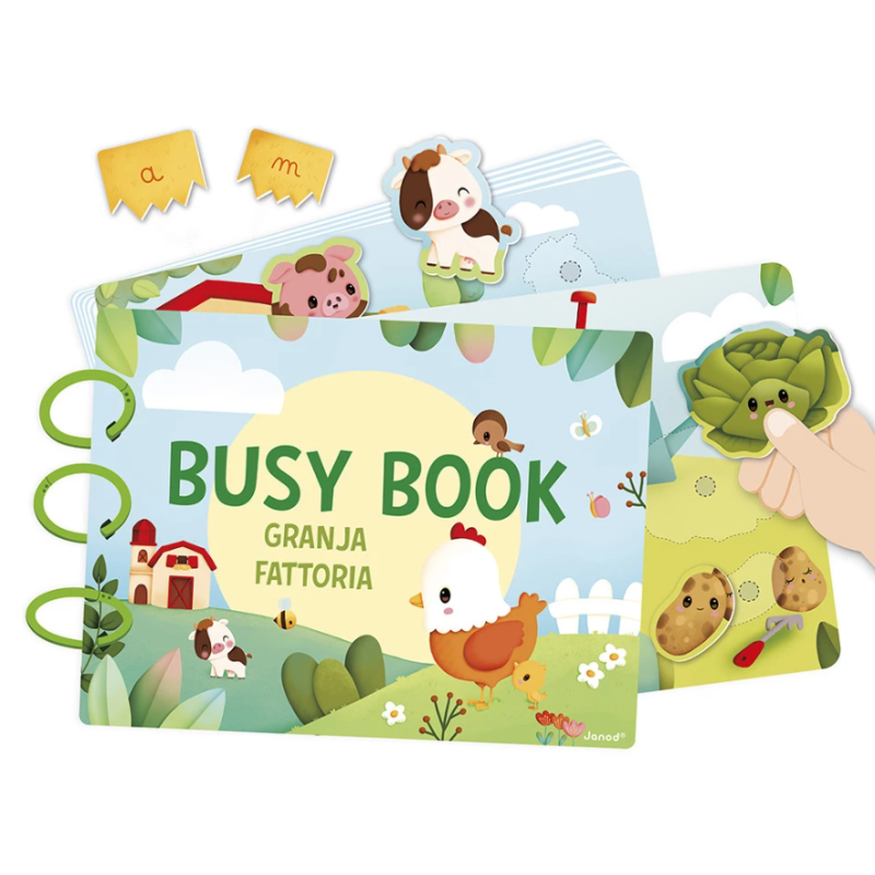 Janod Busy Book Granja De Janod