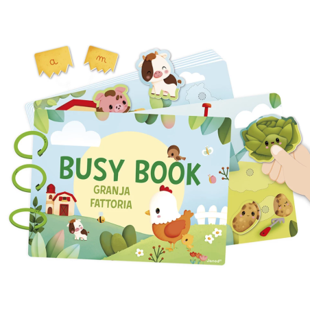 Janod Busy Book Granja De Janod