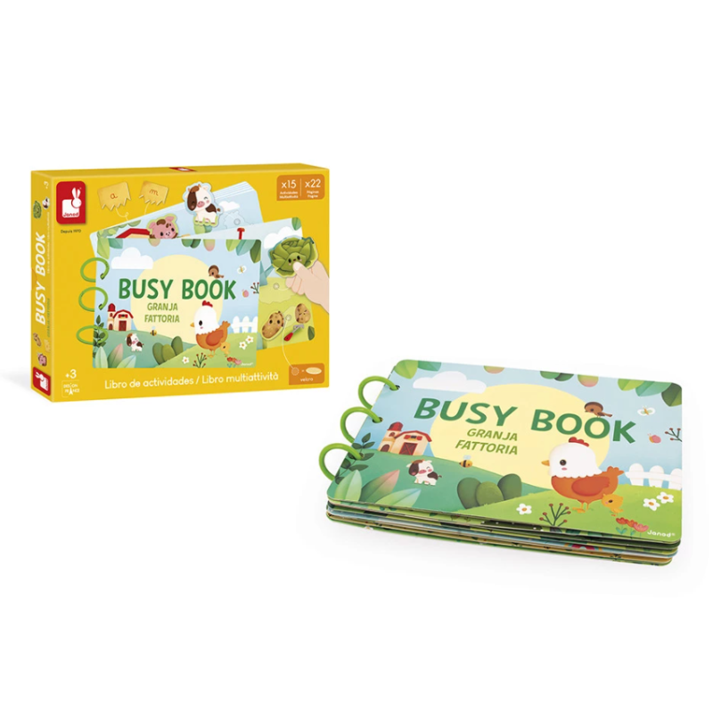 Janod Busy Book Granja