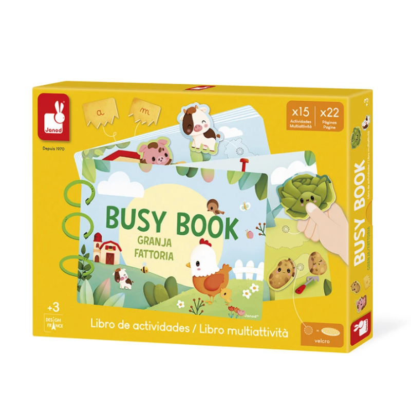Janod Busy Book Granja