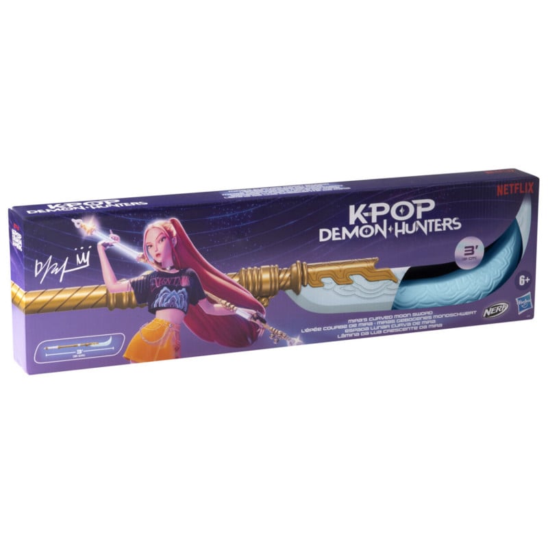 Nerf K-Pop Espada Lunar Curva de Mina Huntrix