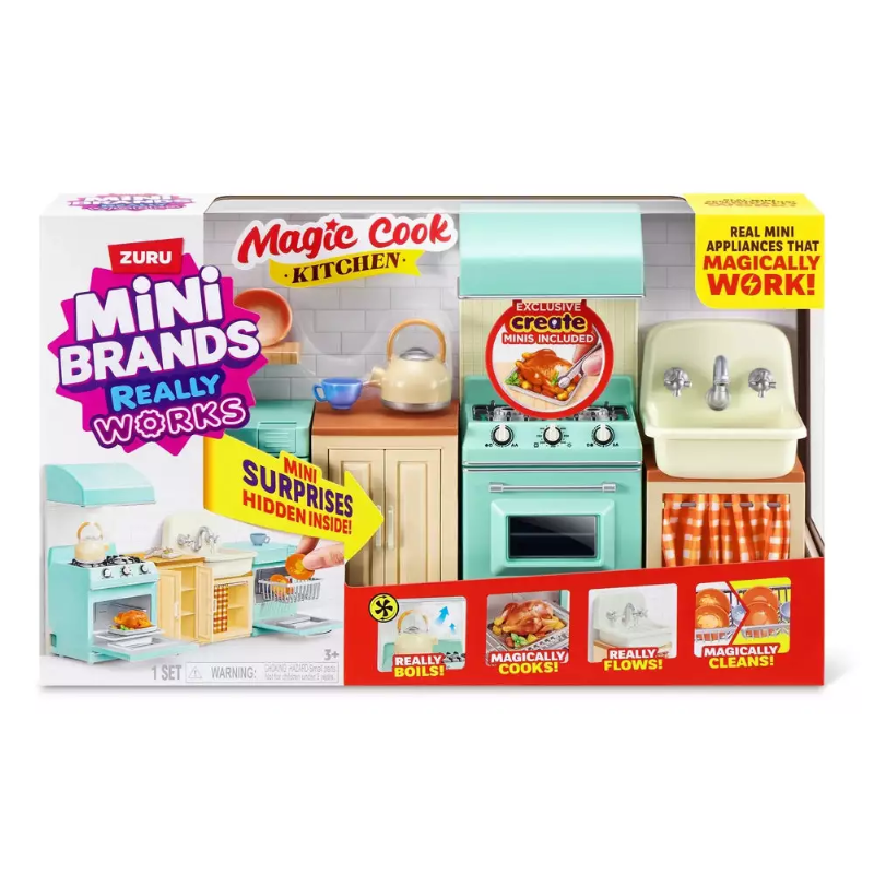 Mini Brands Magic Cook Kitchen S1 Surtido