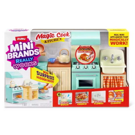 Mini Brands Magic Cook Kitchen S1 Surtido