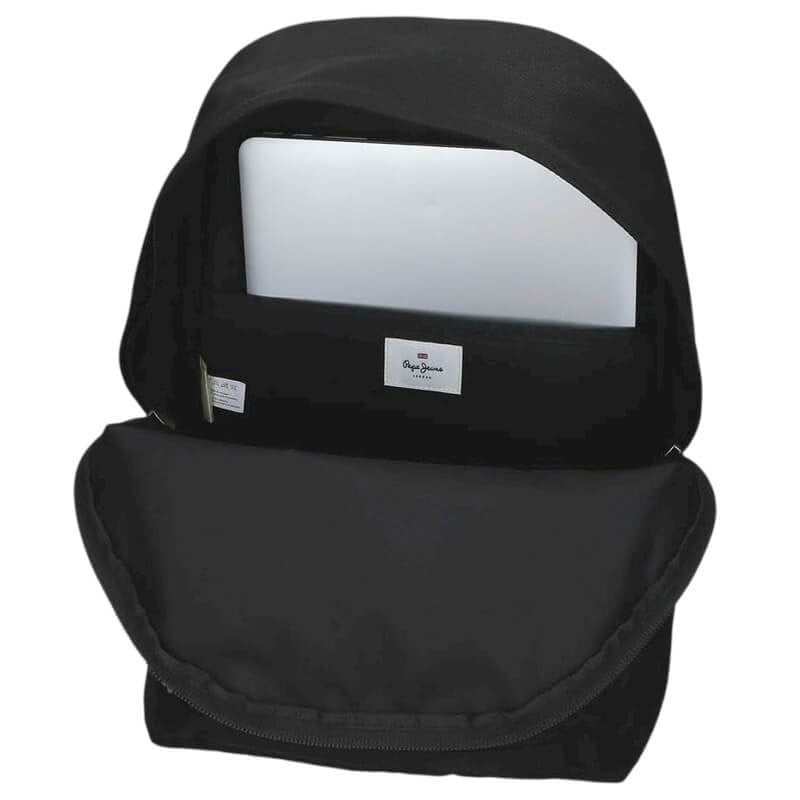 Mochila Adaptable Pepe Jeans 44 cm Negra