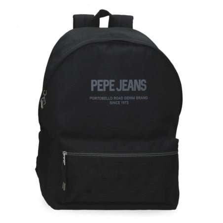 Mochila Adaptable Pepe Jeans 44 cm Negra