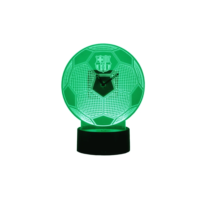 Reloj con Luz LED FC Barcelona Balón
