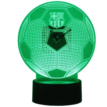 Reloj con Luz LED FC Barcelona Balón