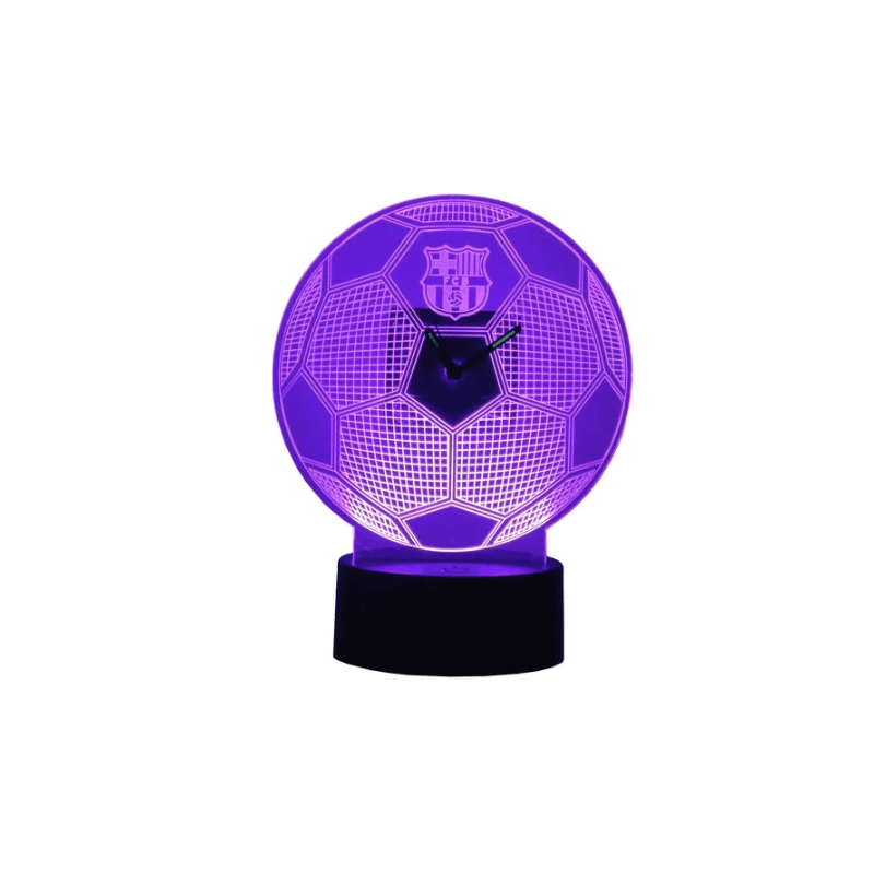 Reloj con Luz LED FC Barcelona Balón
