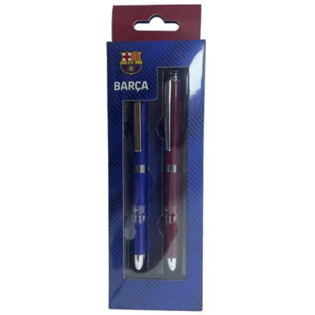 Set 2 Bolígrafos FC Barcelona