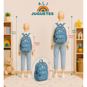 MOCHILA INFANTIL DRAGON KNIGHTS 2