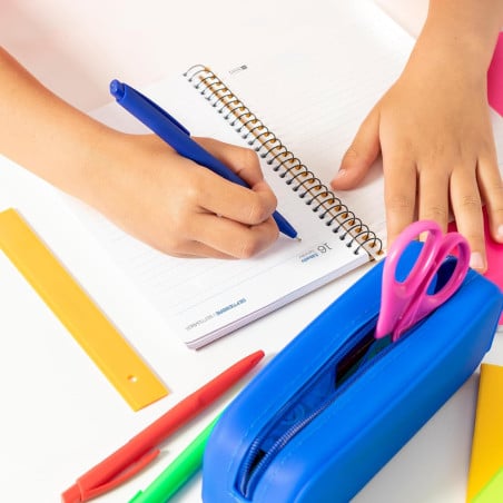 Agenda Escolar 26/27 A6 Coral Día Por Página