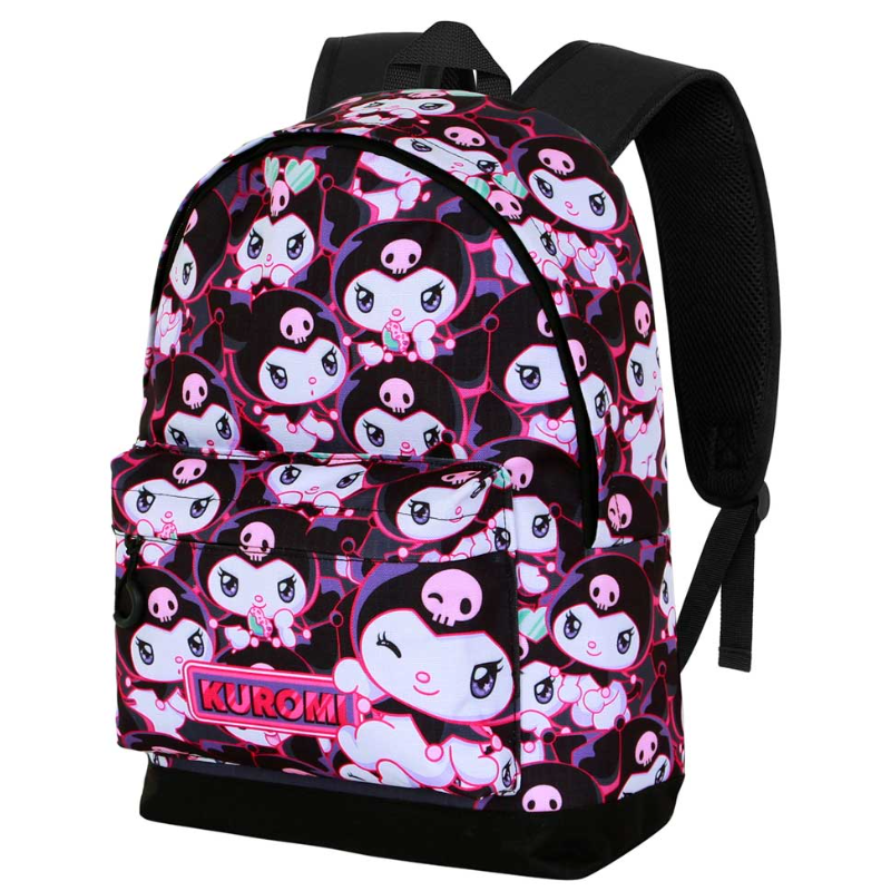 Mochila Escolar Kuromi Rouge Lila 41 Cm