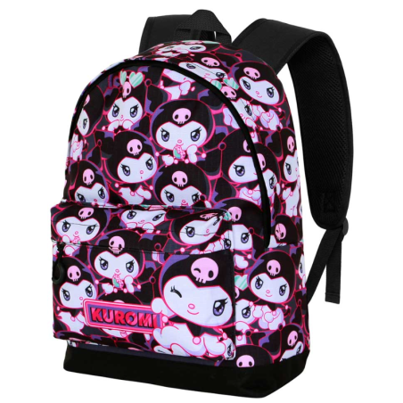 Mochila Escolar Kuromi Rouge Lila 41 Cm