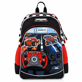 Mochila Escolar Rocket Race Vasari 40 Cm