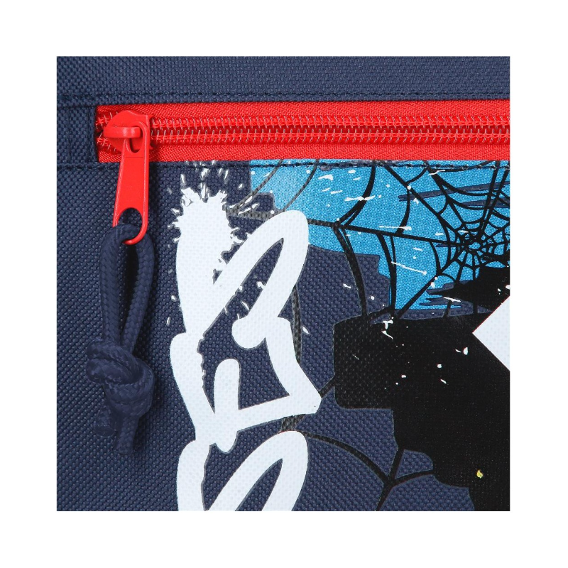 Mochila Escolar Desmontable Spiderman Grafitty