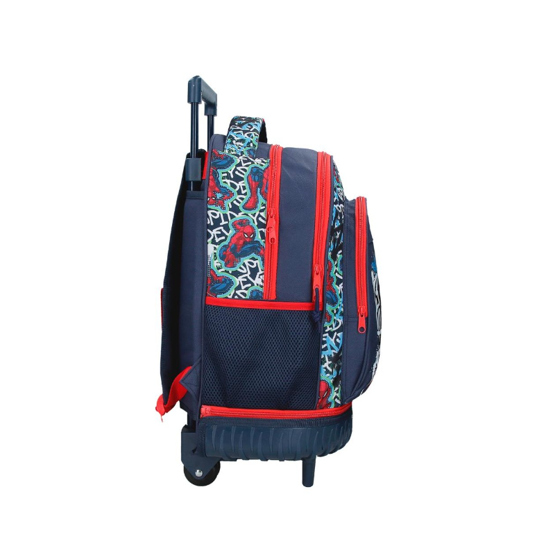 Mochila Escolar Desmontable Spiderman Grafitty