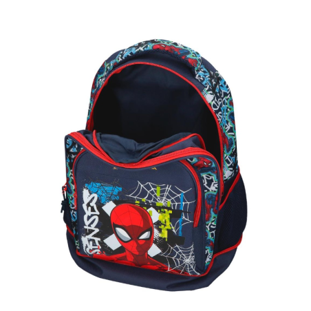 Mochila Escolar Desmontable Spiderman Grafitty