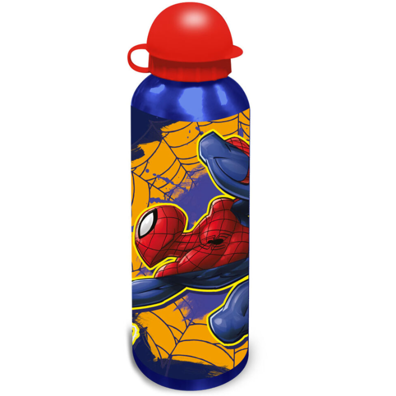 Botella De Aluminio Spiderman 500 Ml Surtido De KidsEuroswan