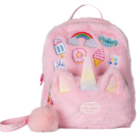 Mochila Infantil De Peluche Unicornio Sweet Dreams & Friends 32 Cm De Kids Euroswan