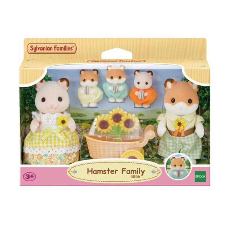 Sylvanian Families Familia Hámster De Epoch Para Imaginar