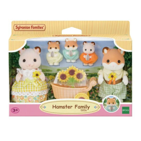 Sylvanian Families Familia Hámster De Epoch Para Imaginar