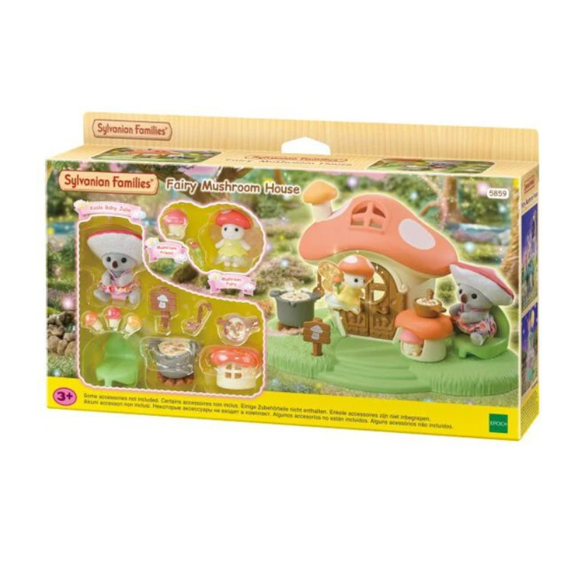 Sylvanian Families Casa Del Hada De Las Setas De Epoch Para Imaginar