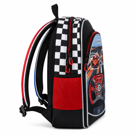 Mochila Escolar Rocket Race Vasari 40 Cm