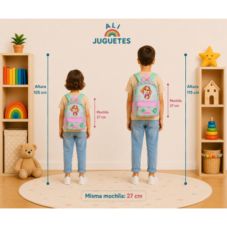Mochila Infantil Sky Patrulla Canina 27 Cm