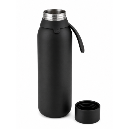 Botella Térmica Cerámica Negra 750 Ml