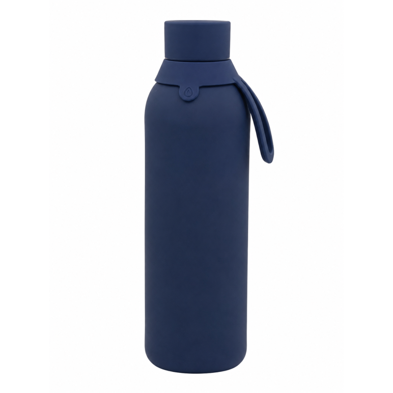Botella Térmica Azul Oscuro 750 Ml De Aurea