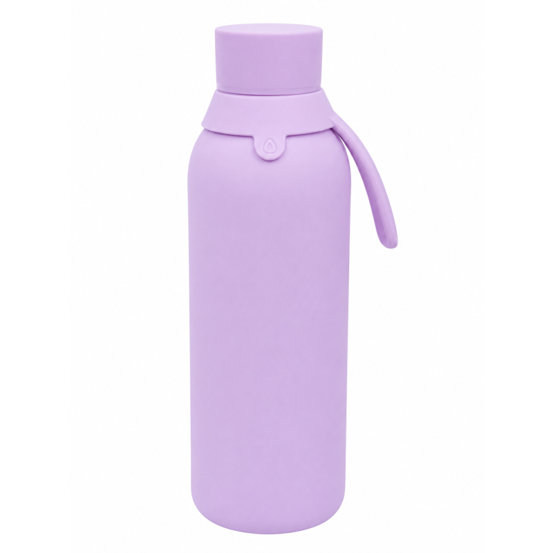 Botella Térmica Cerámica Lila 750 Ml De Aurea