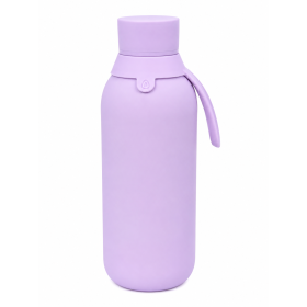 Botella Térmica Cerámica Lila 500 Ml De Aurea